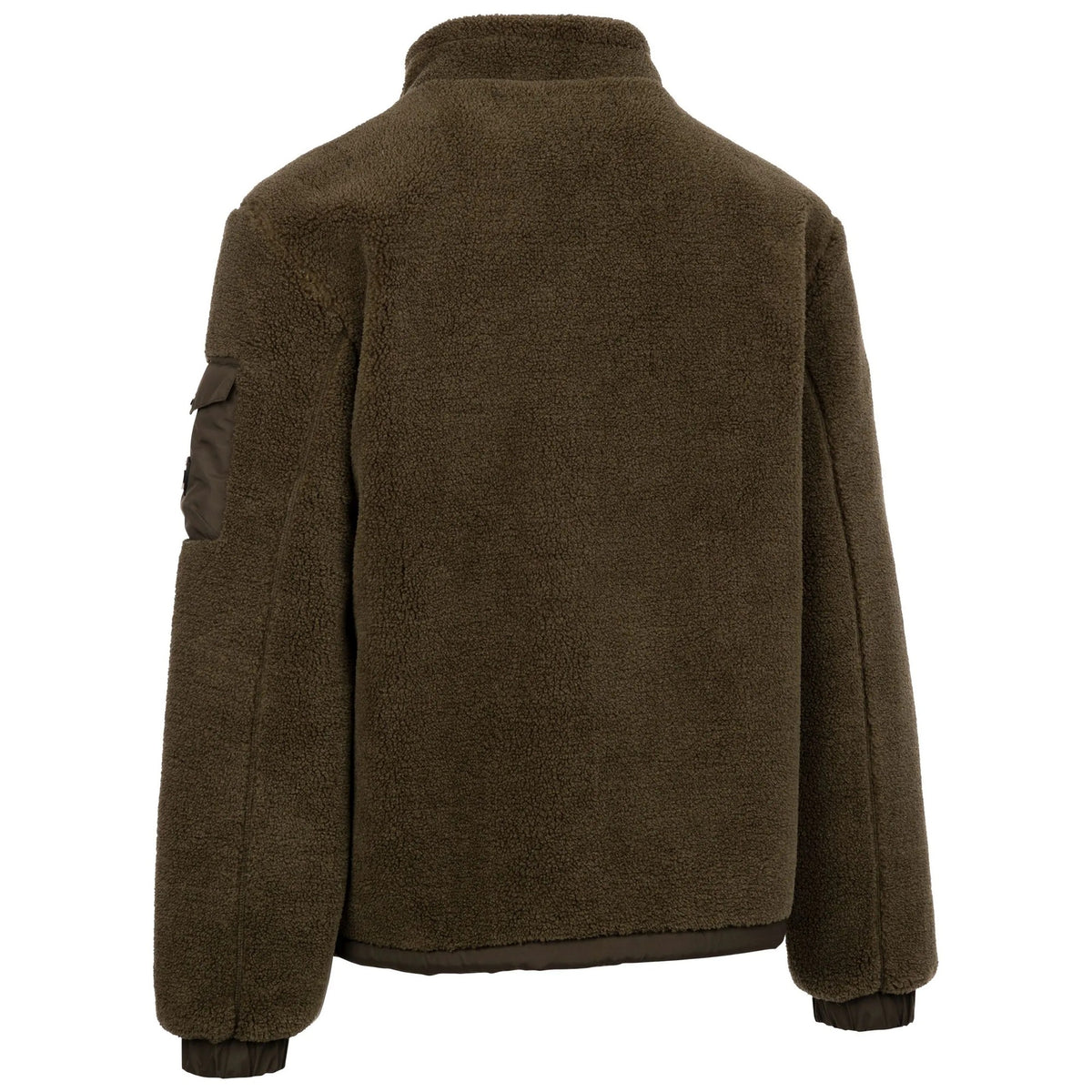 Dark Vine - Back - Trespass Mens Edwalton AT300 Fleece Jacket