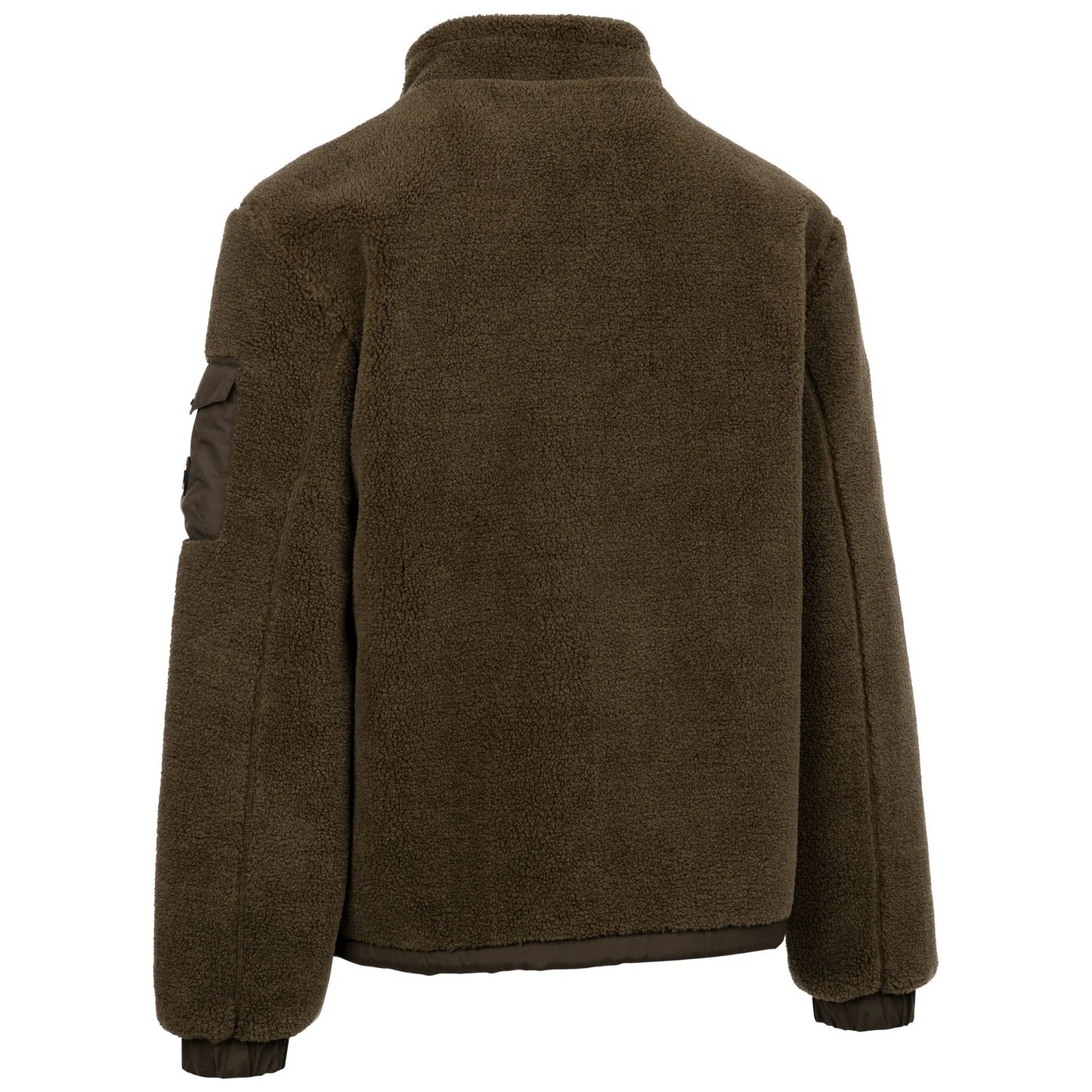 Dark Vine - Back - Trespass Mens Edwalton AT300 Fleece Jacket