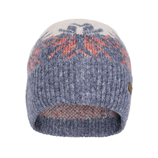 Blue Marl - Front - Trespass Womens-Ladies Edur Beanie