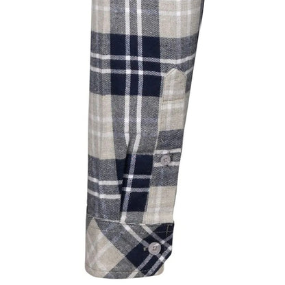 Navy - Lifestyle - Trespass Mens Dawlish Checked Shirt
