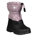 Mauve - Front - Trespass Childrens-Kids Bora Snow Boots