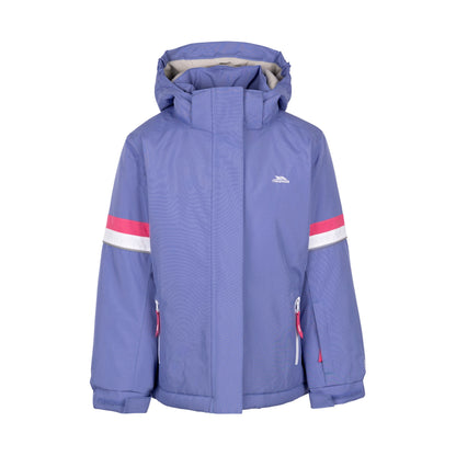 Baja Blue - Front - Trespass Childrens-Kids Kharli Ski Jacket