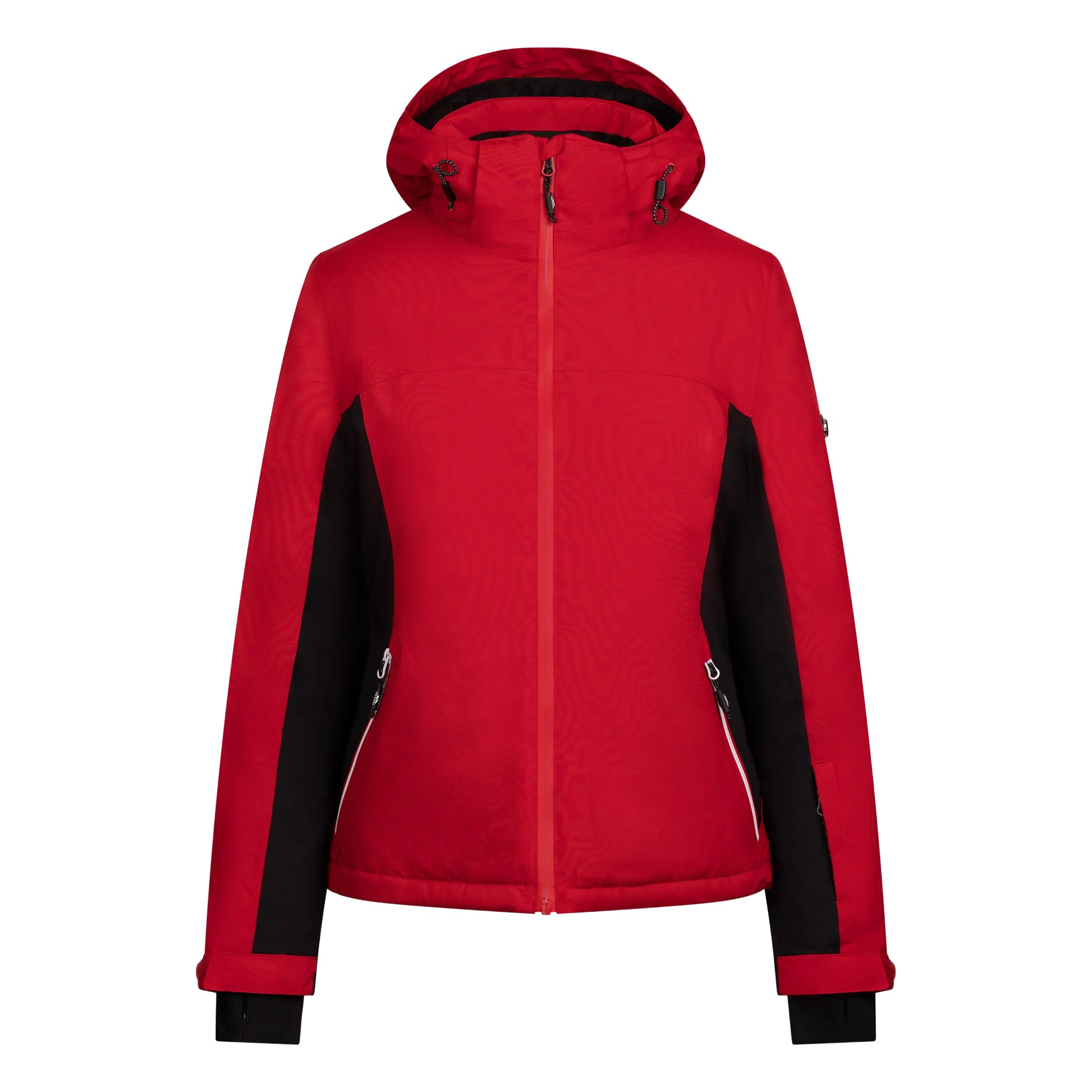 Red - Front - Trespass Womens-Ladies Doris Ski Jacket