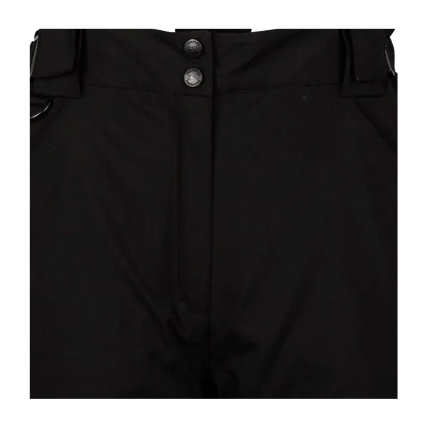 Black - Side - Trespass Womens-Ladies Jayne Ski Trousers