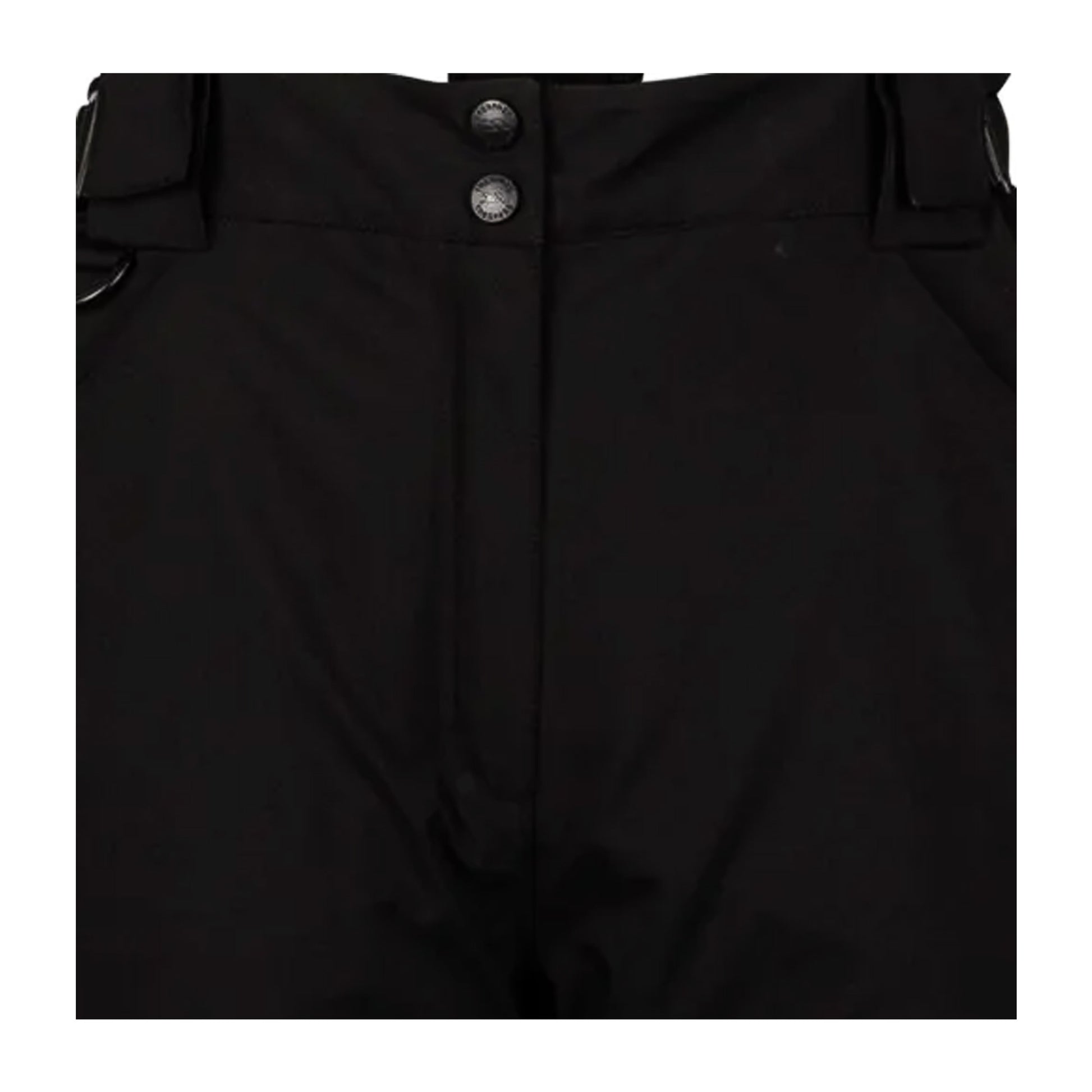 Black - Side - Trespass Womens-Ladies Jayne Ski Trousers