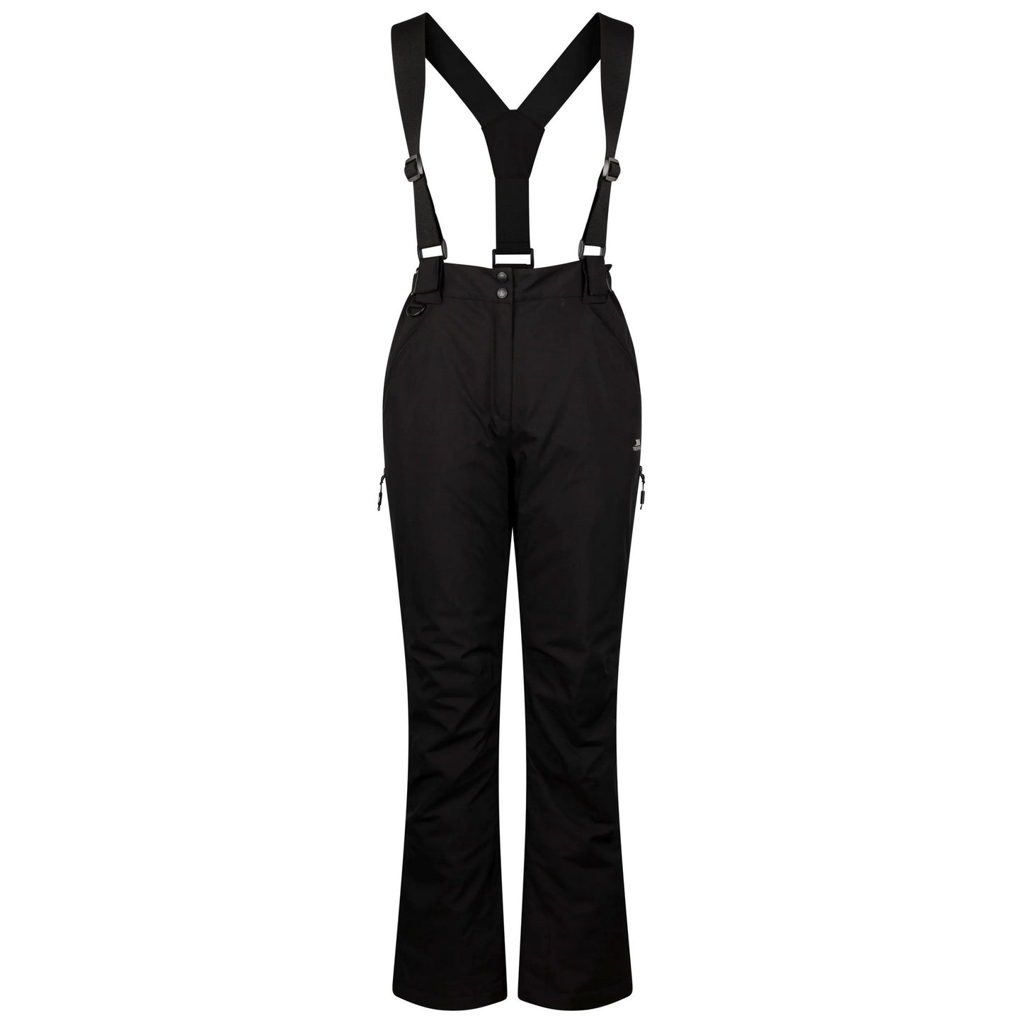 Black - Front - Trespass Womens-Ladies Jayne Ski Trousers