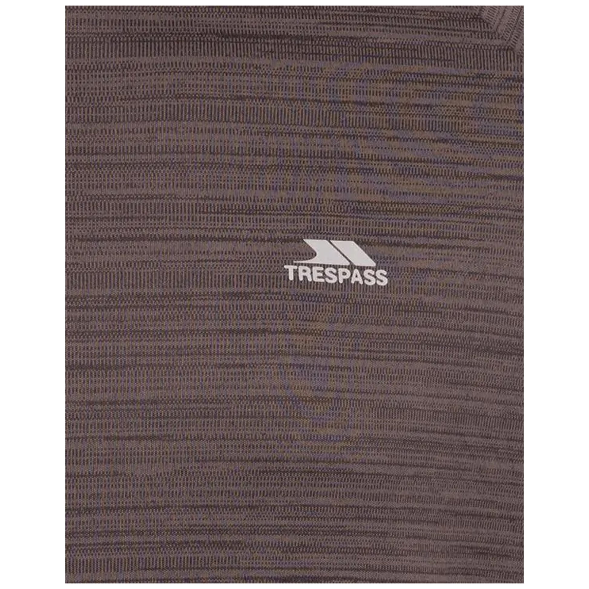 Black Marl - Side - Trespass Mens Adamo Active T-Shirt