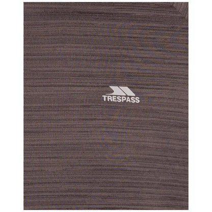 Black Marl - Side - Trespass Mens Adamo Active T-Shirt