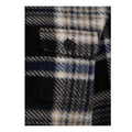 Black - Side - Trespass Boys Checkley Microfleece Shirt