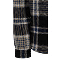 Black - Lifestyle - Trespass Boys Checkley Microfleece Shirt