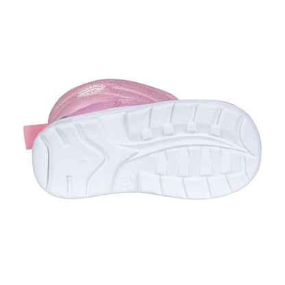 Pink - Close up - Trespass Childrens-Kids Snowflake Snow Boots