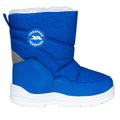 Blue - Back - Trespass Childrens-Kids Snowflake Snow Boots