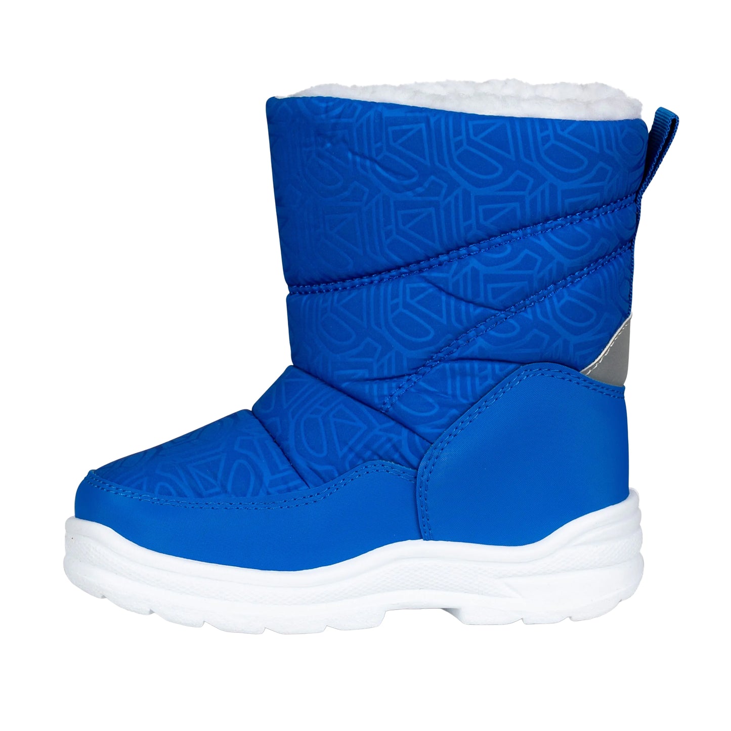 Blue - Pack Shot - Trespass Childrens-Kids Snowflake Snow Boots