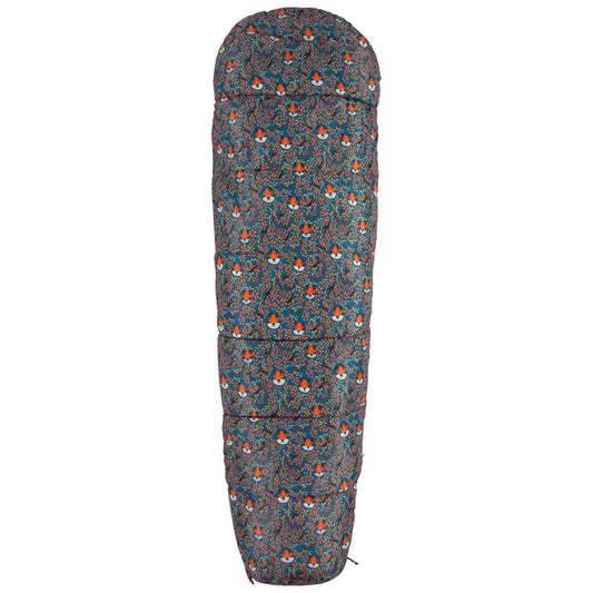 Teal - Front - Trespass Childrens-Kids Bunka Lightweight Mummy Sleeping Bag