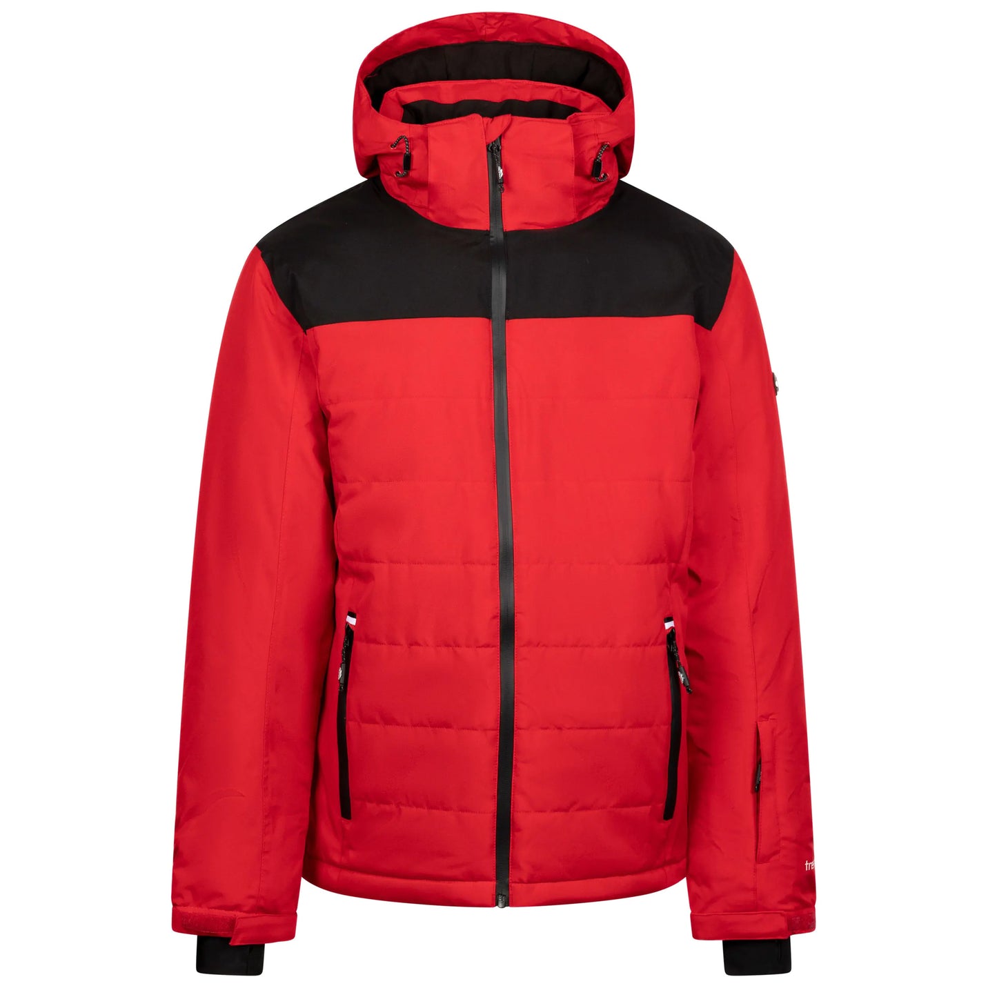 Red - Front - Trespass Mens Christopher Ski Jacket