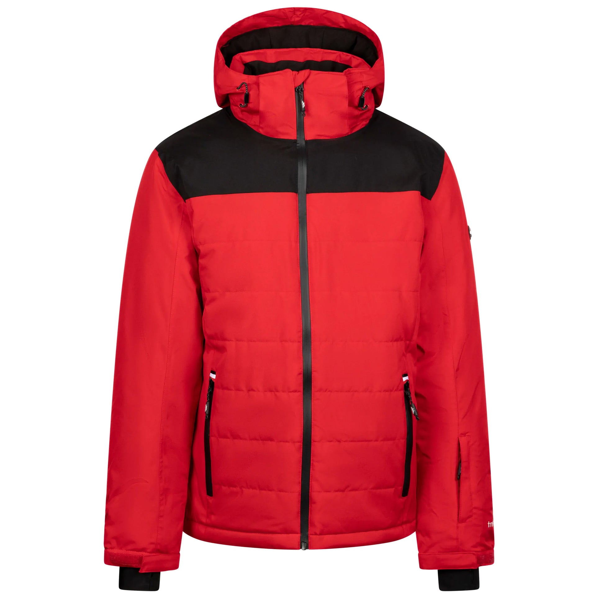 Red - Front - Trespass Mens Christopher Ski Jacket