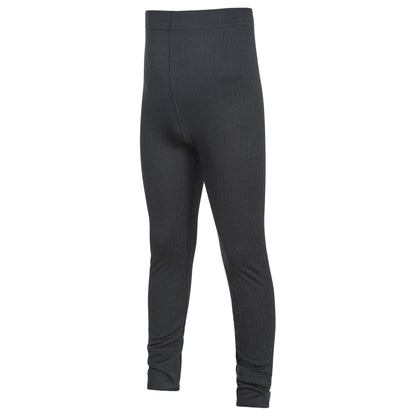 Black - Side - Trespass Childrens-Kids Unite360 Thermal Base Layers Set