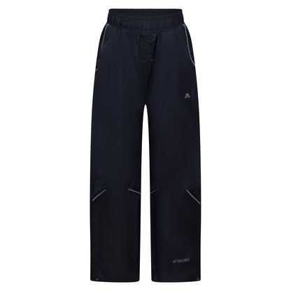 Blue - Back - Trespass Childrens-Kids Fernmore Dripdrop Rain Suit