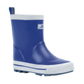 Navy - Front - Trespass Childrens-Kids Sammy Wellington Boots