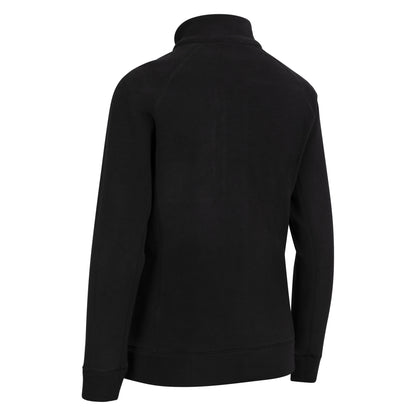 Black - Back - Trespass Womens-Ladies Script AT200 Fleece Jacket