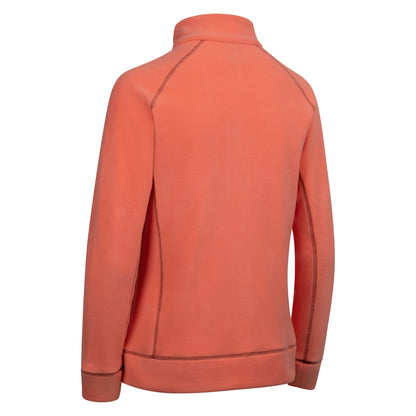 Burnt Sienna - Back - Trespass Womens-Ladies Script AT200 Fleece Jacket