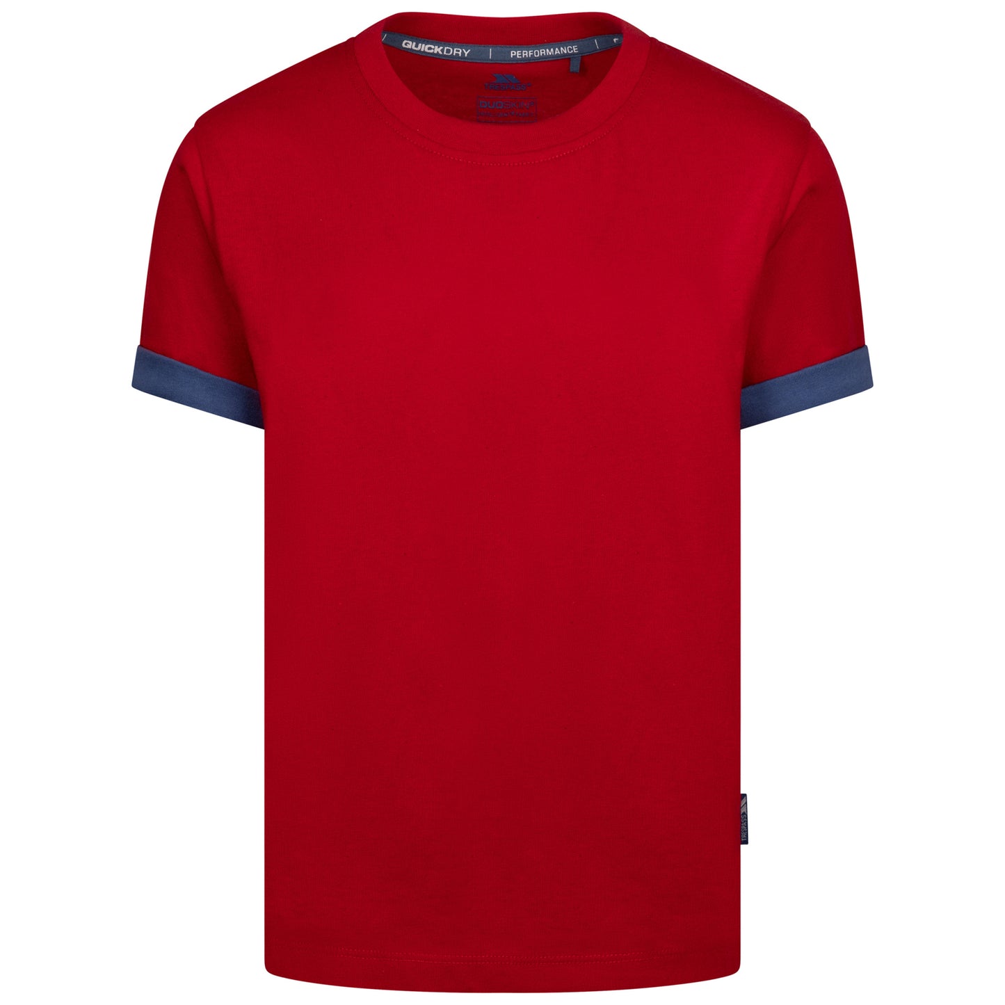 Red - Front - Trespass Boys Remmton T-Shirt