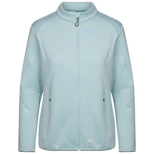 Seafoam - Front - Trespass Womens-Ladies Noto Fleece Top