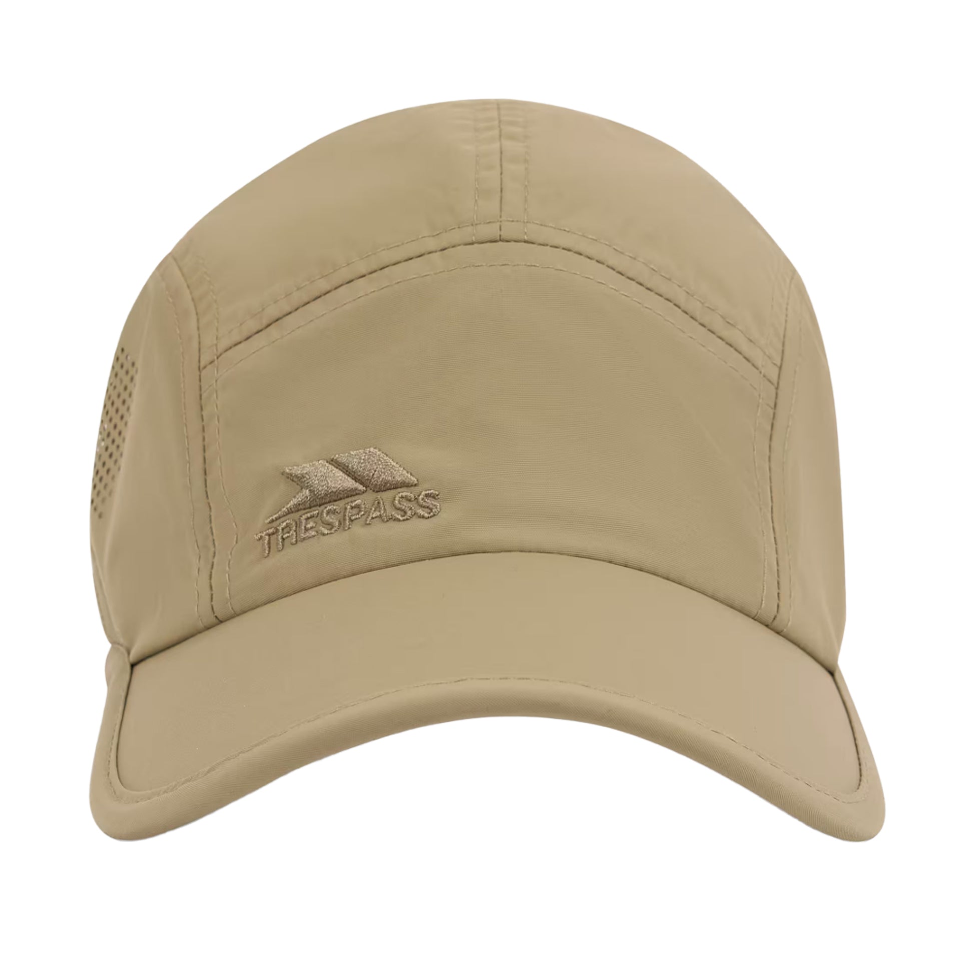 Khaki - Front - Trespass Mens Mark UPF 50+ Cap