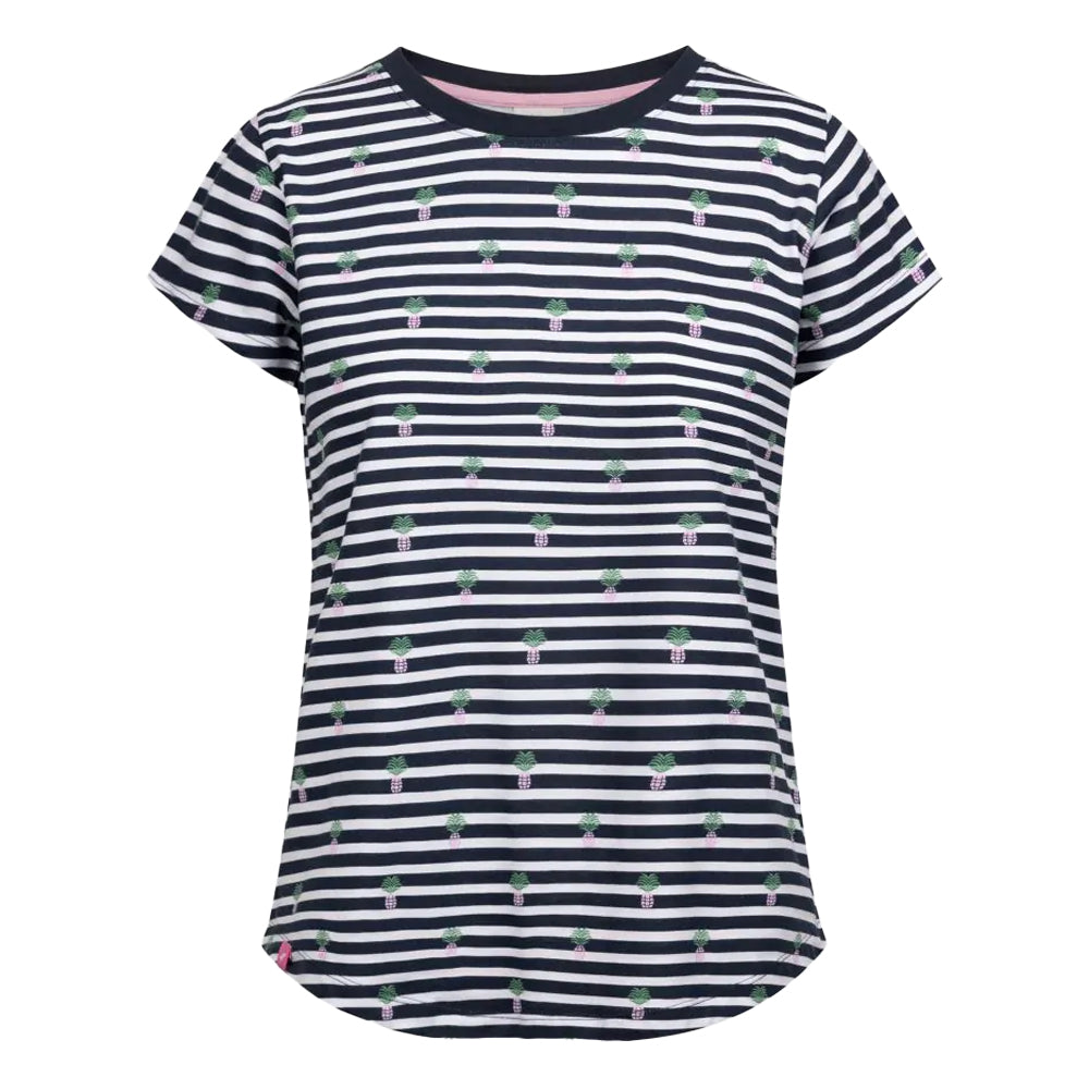 Navy - Front - Trespass Womens-Ladies Calypso T-Shirt