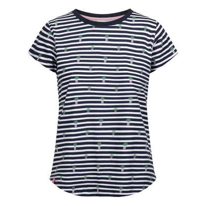 Navy - Front - Trespass Womens-Ladies Calypso T-Shirt