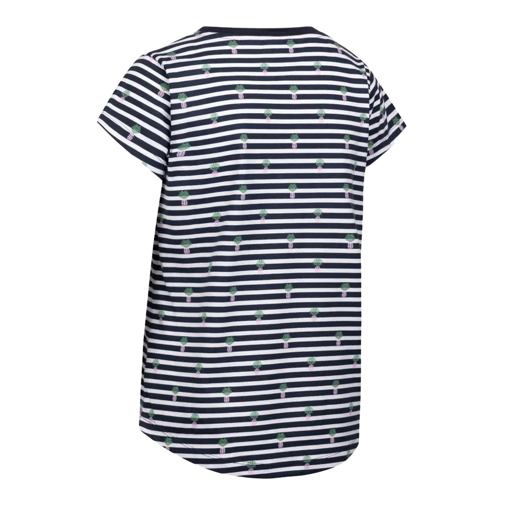 Navy - Back - Trespass Womens-Ladies Calypso T-Shirt