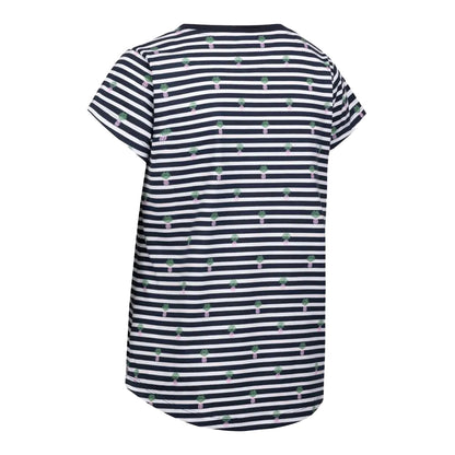 Navy - Back - Trespass Womens-Ladies Calypso T-Shirt