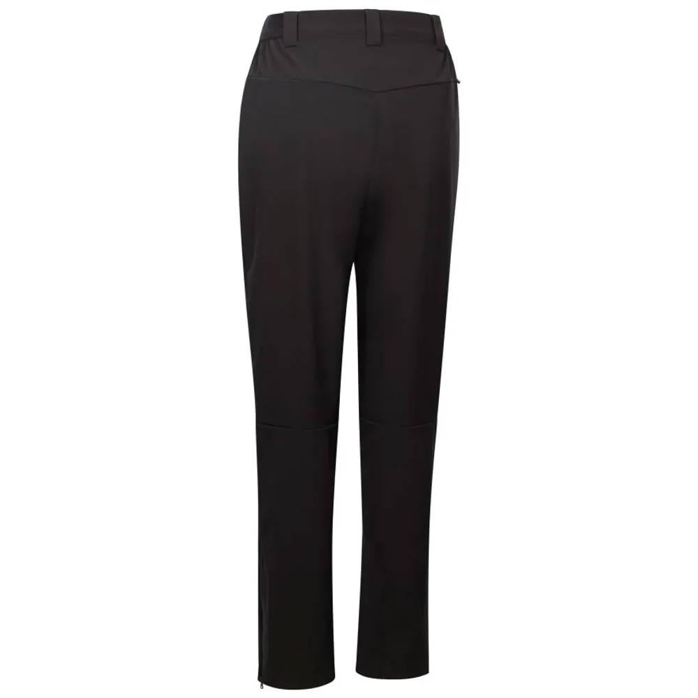 Black - Back - Trespass Womens-Ladies Tawny DLX Softshell Trousers
