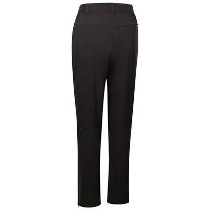 Black - Back - Trespass Womens-Ladies Tawny DLX Softshell Trousers