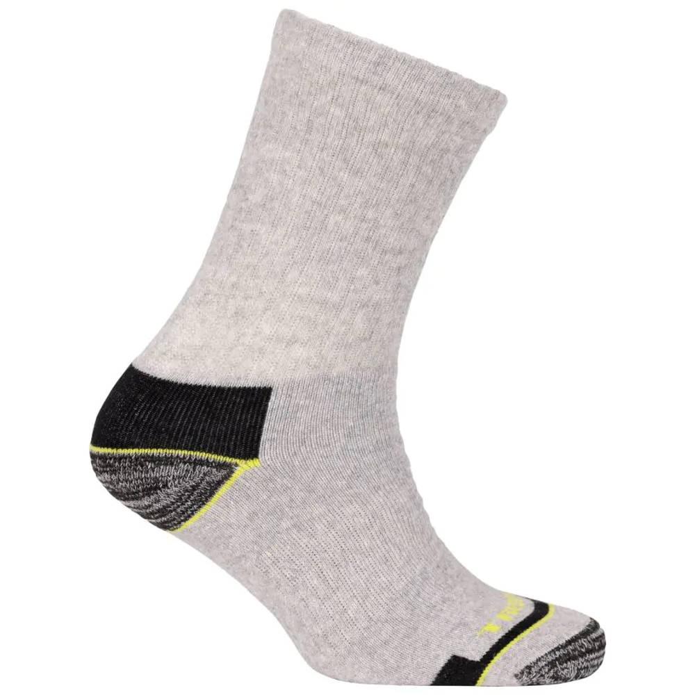 Black-Grey - Back - Trespass Unisex Adult Socks (Pack of 5)