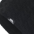 Black - Side - Trespass Womens-Ladies Kendra Beanie Hat