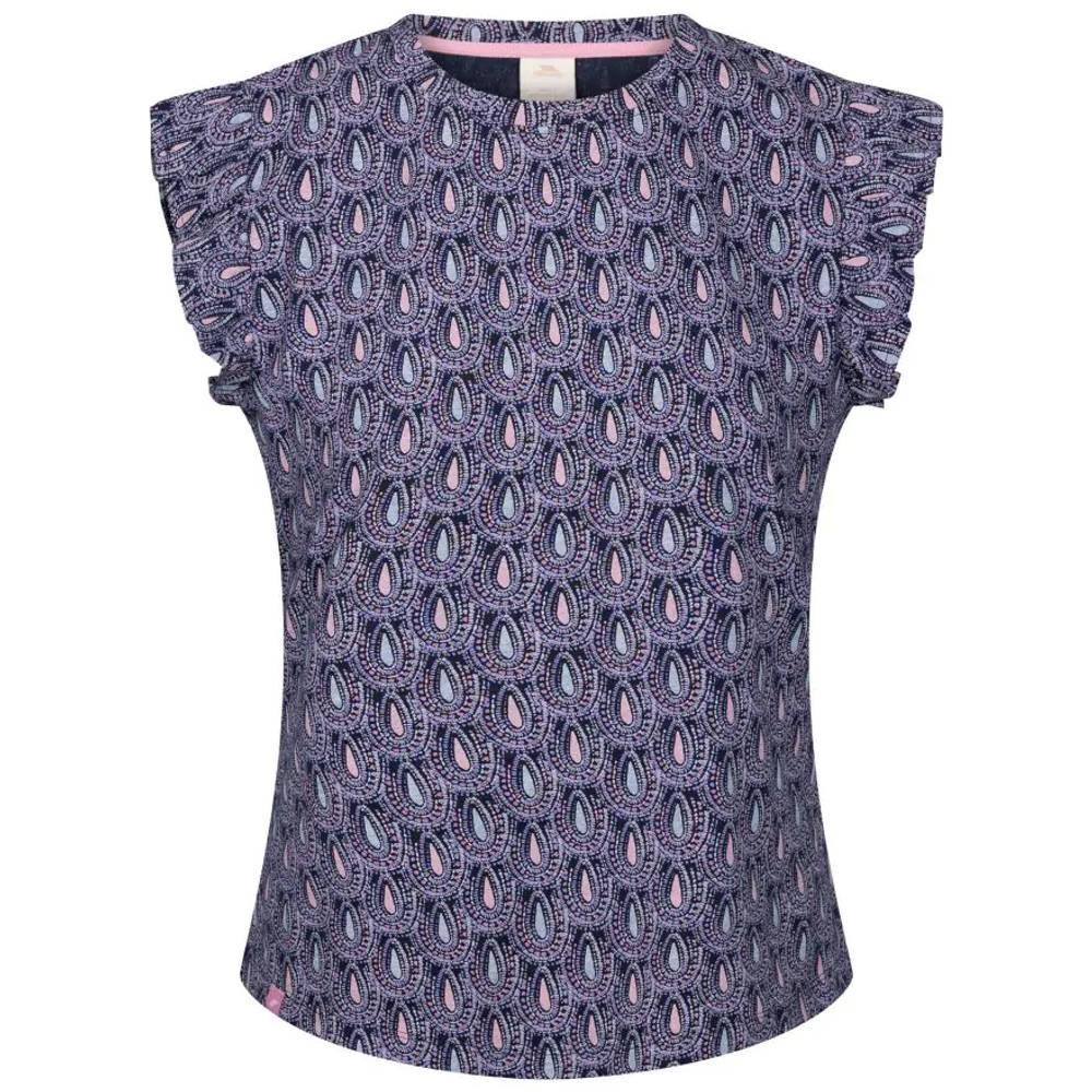 Navy - Front - Trespass Womens-Ladies Salma Jersey T-Shirt