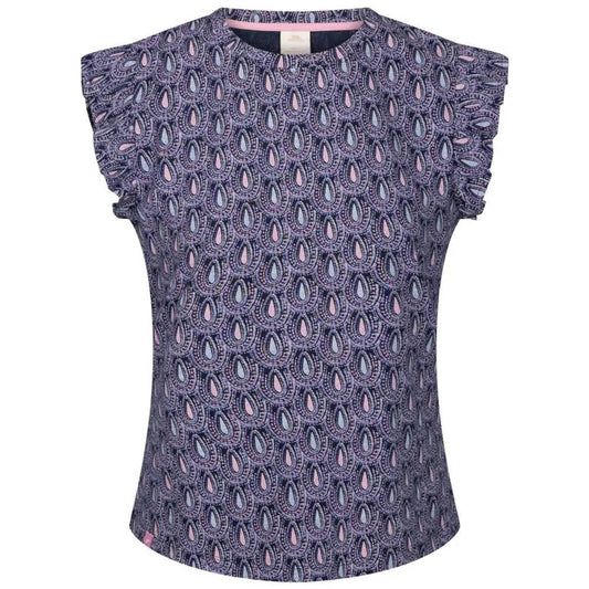 Navy - Front - Trespass Womens-Ladies Salma Jersey T-Shirt