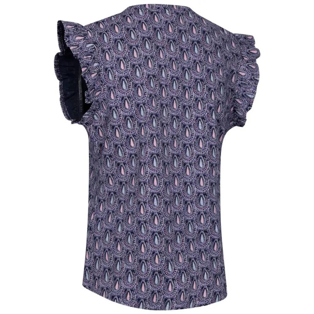 Navy - Back - Trespass Womens-Ladies Salma Jersey T-Shirt
