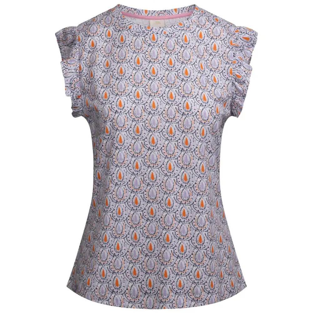 White - Front - Trespass Womens-Ladies Salma Jersey T-Shirt