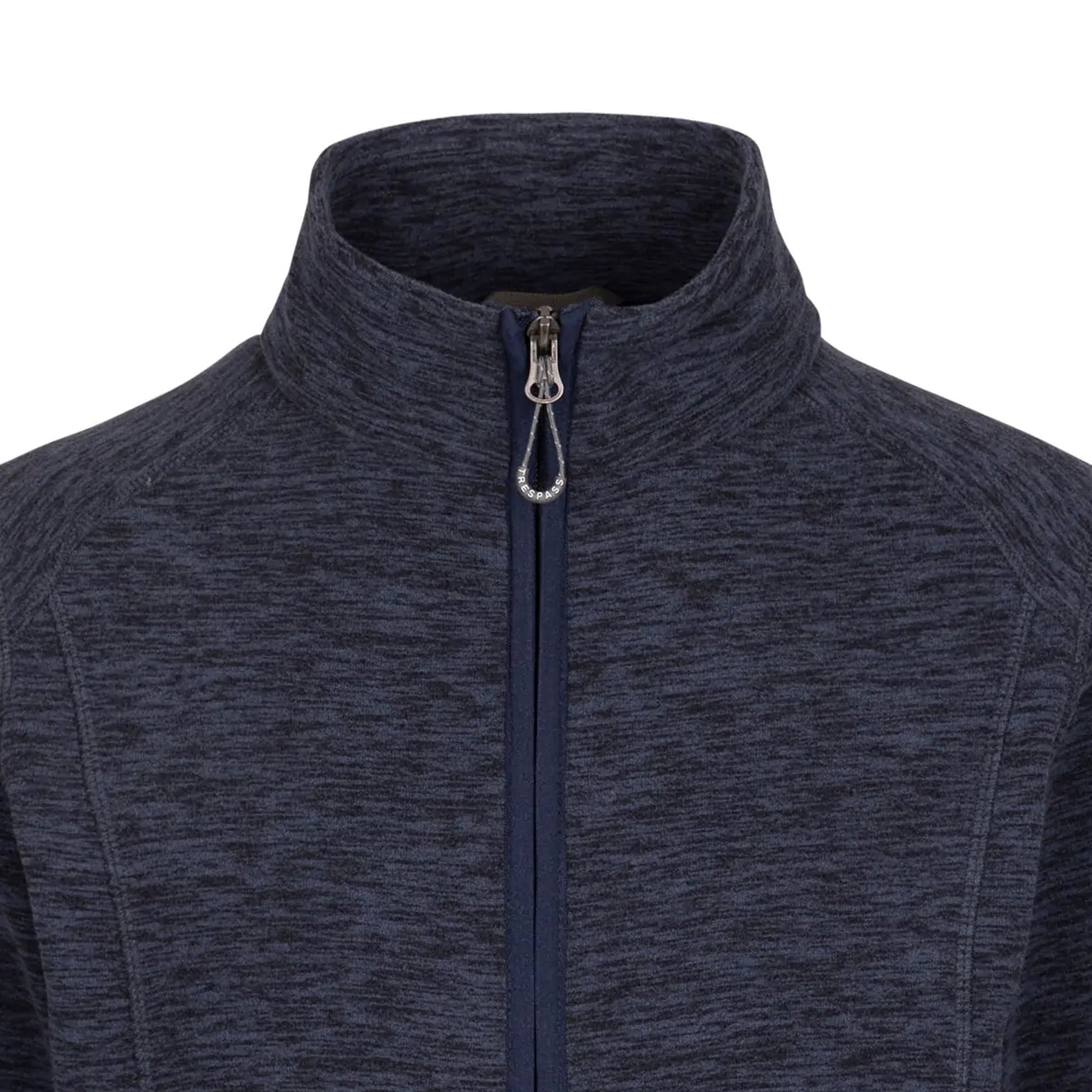 Navy Marl - Lifestyle - Trespass Womens-Ladies Reply AT200 Fleece Jacket