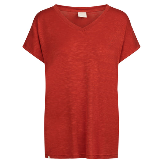 Burnt Sienna - Front - Trespass Womens-Ladies Kabra Relaxed Fit T-Shirt
