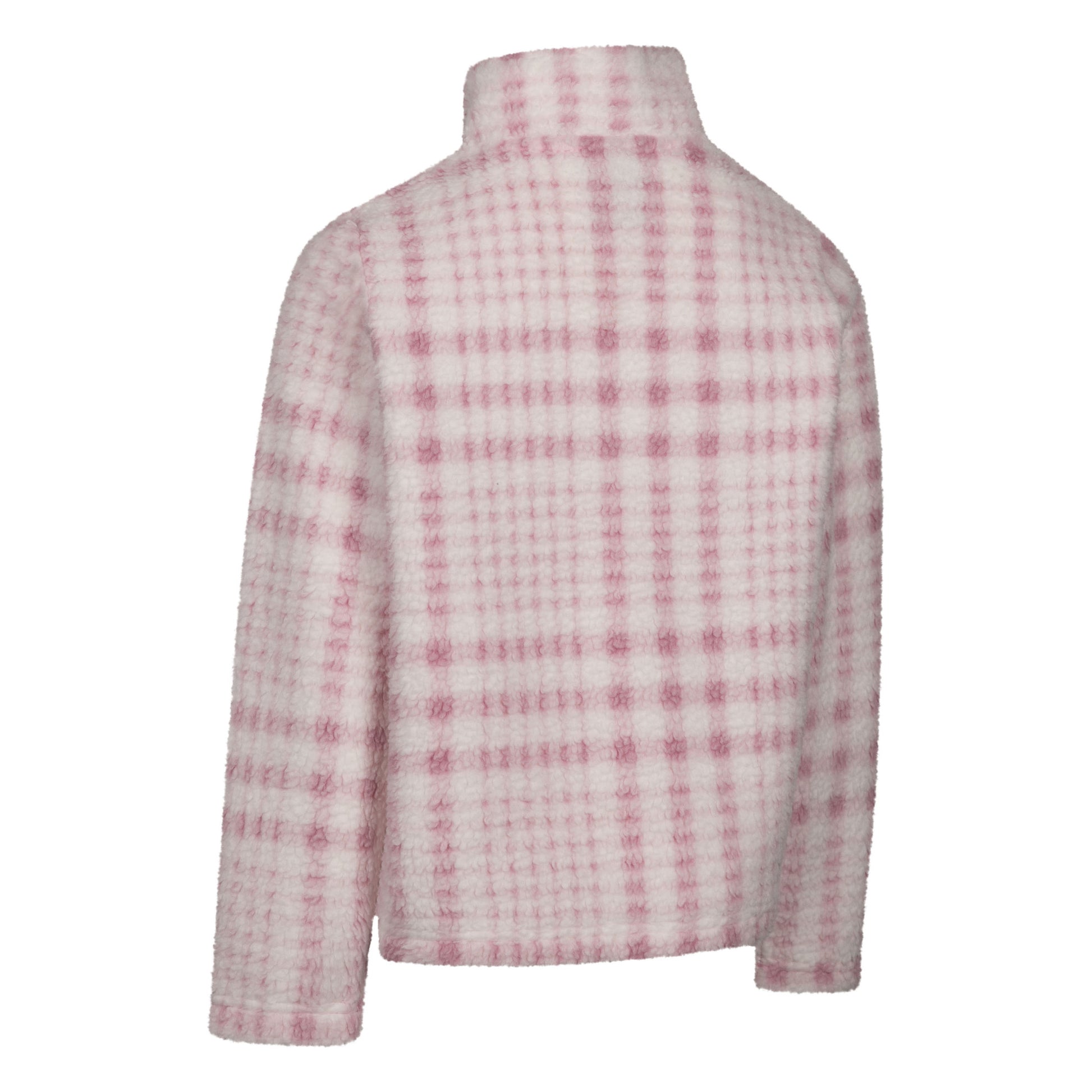 Sweet Pink - Back - Trespass Childrens-Kids Booker AT200 Half Zip Fleece Top