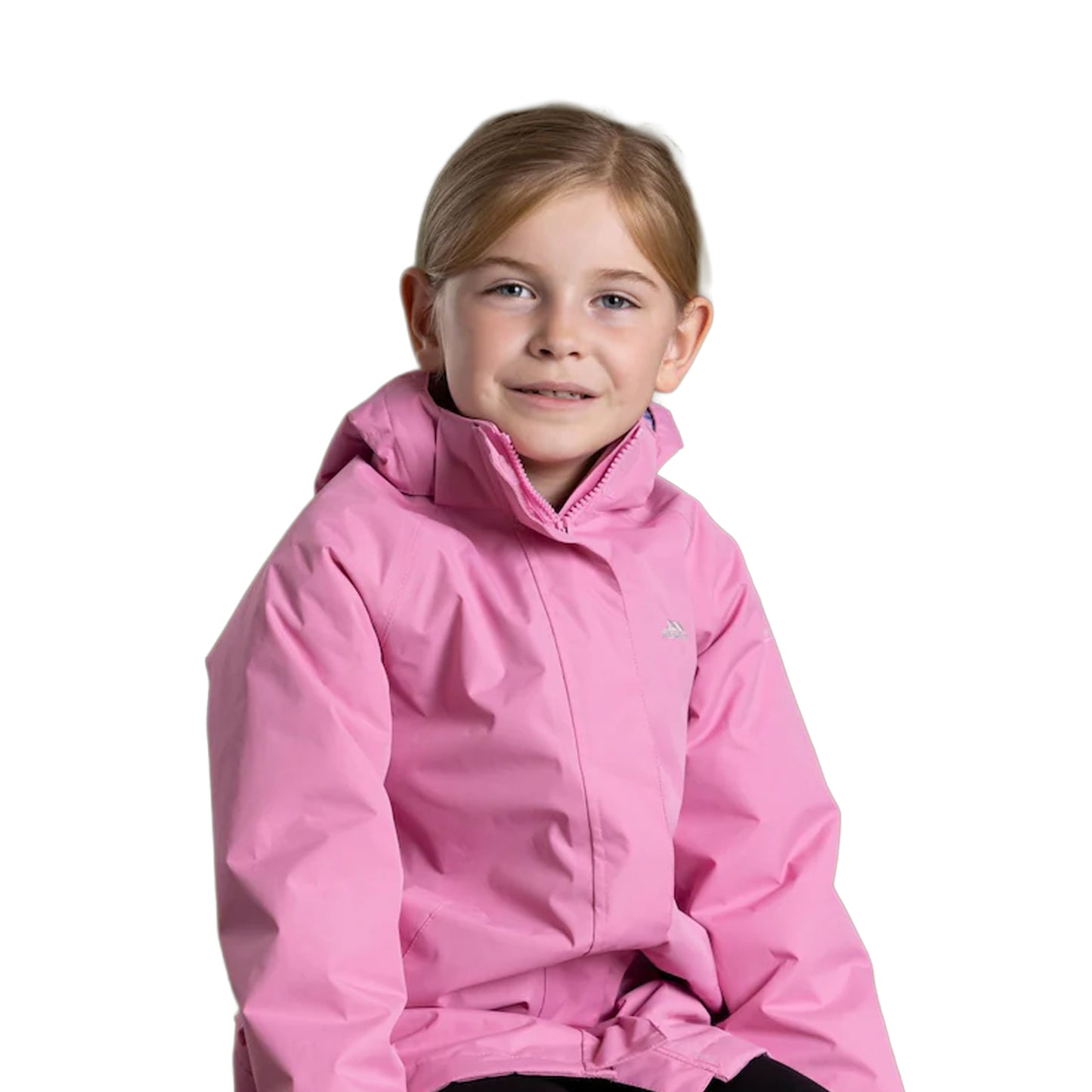 Sweet Pink - Pack Shot - Trespass Girls Maydew TP50 Waterproof Jacket