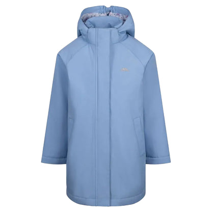 Cornflower - Front - Trespass Girls Maydew TP50 Waterproof Jacket