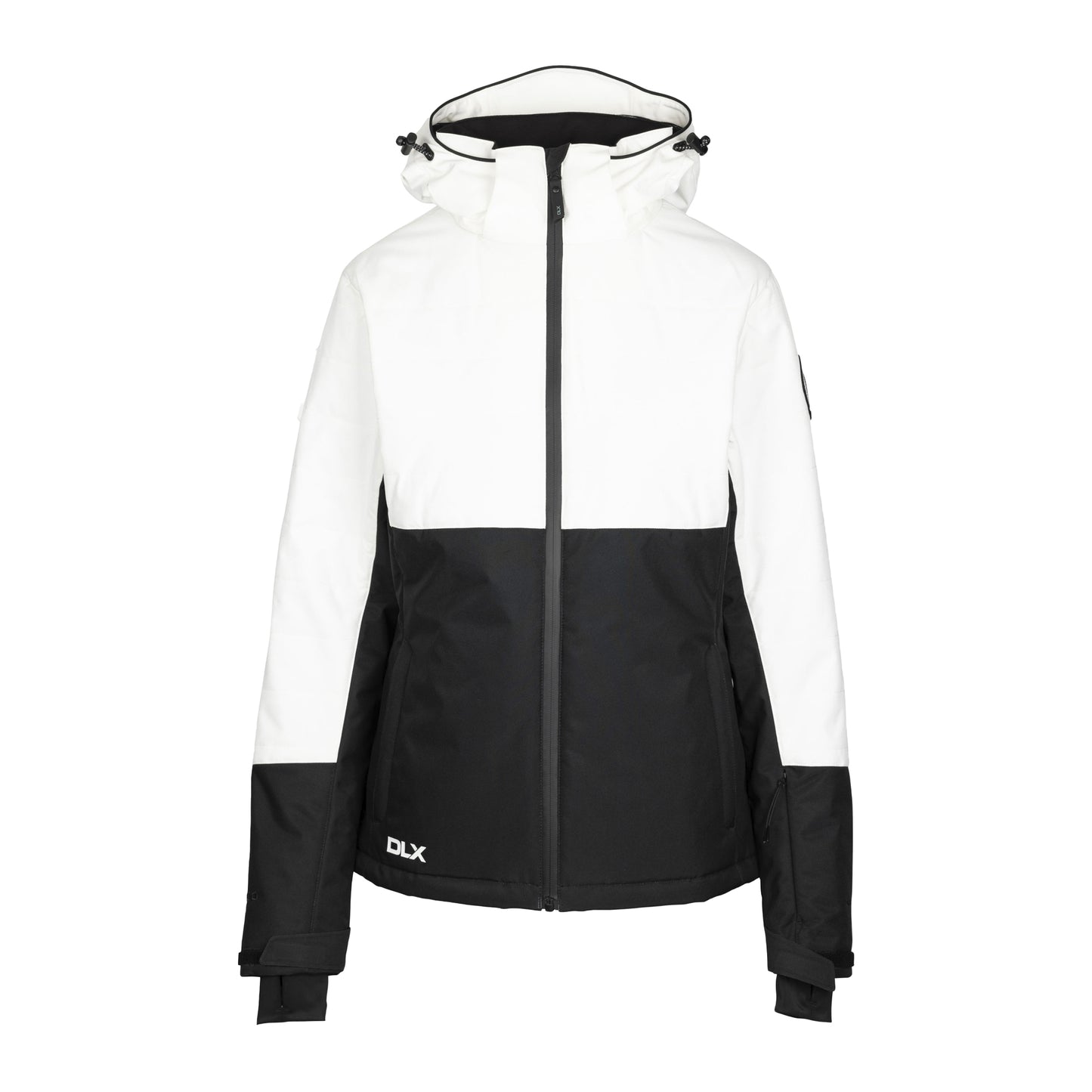 White - Front - Trespass Womens-Ladies Jaclyn DLX Ski Jacket