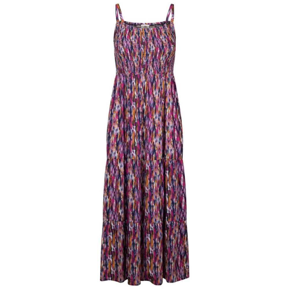 Navy - Front - Trespass Womens-Ladies Selena Maxi Dress