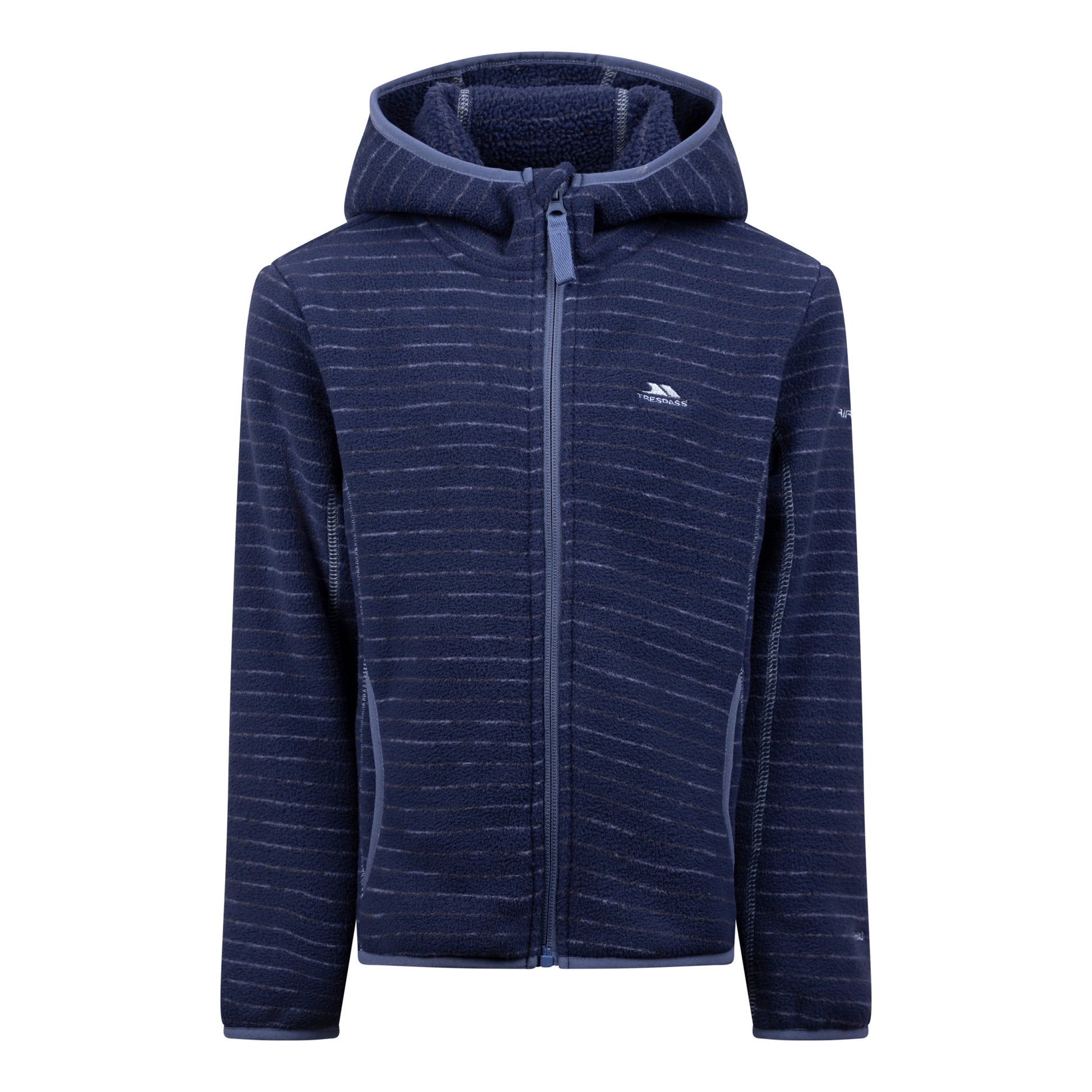 Bluestone - Front - Trespass Childrens-Kids Durness Fleece Jacket
