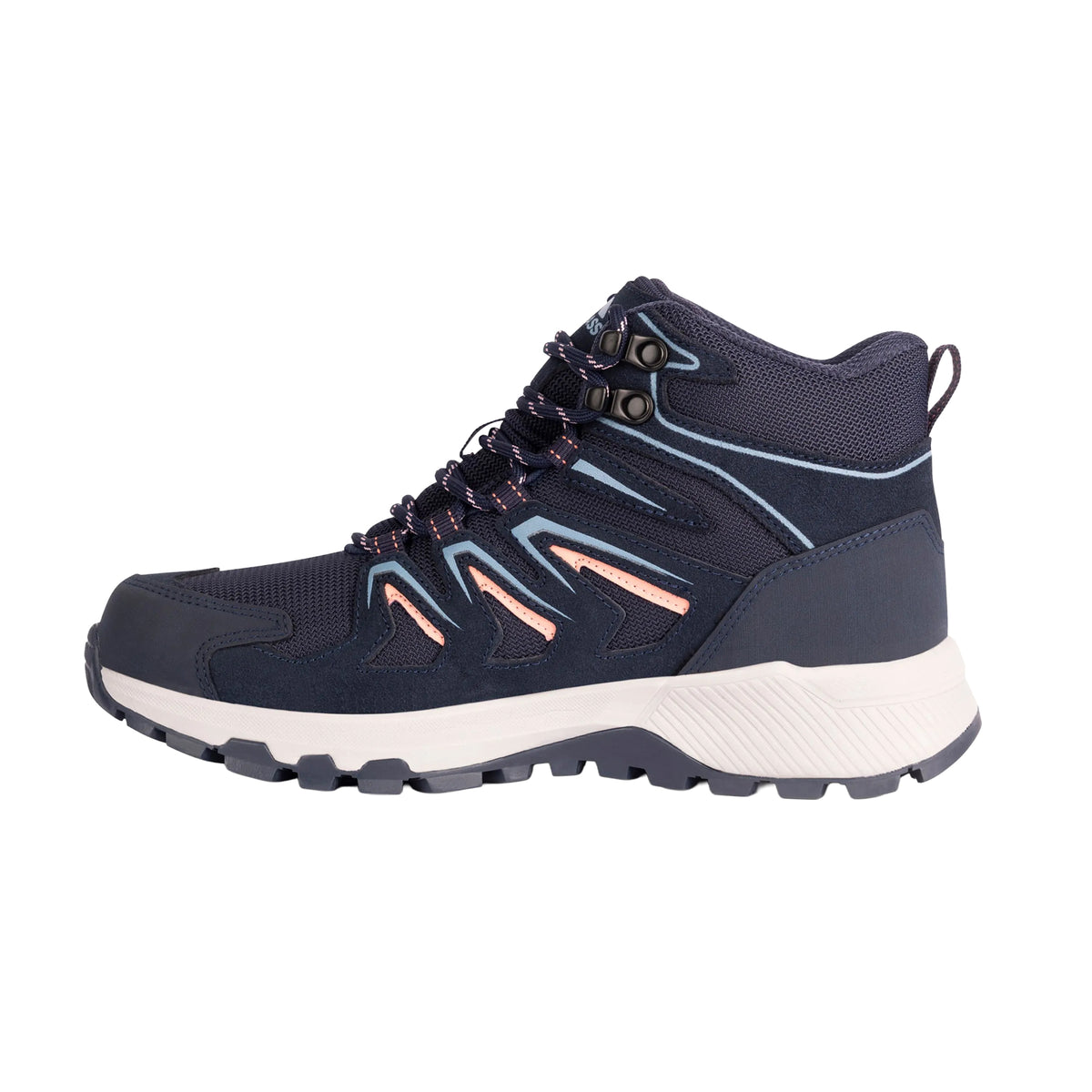 Navy - Lifestyle - Trespass Womens-Ladies Janick Suede Waterproof Walking Boots