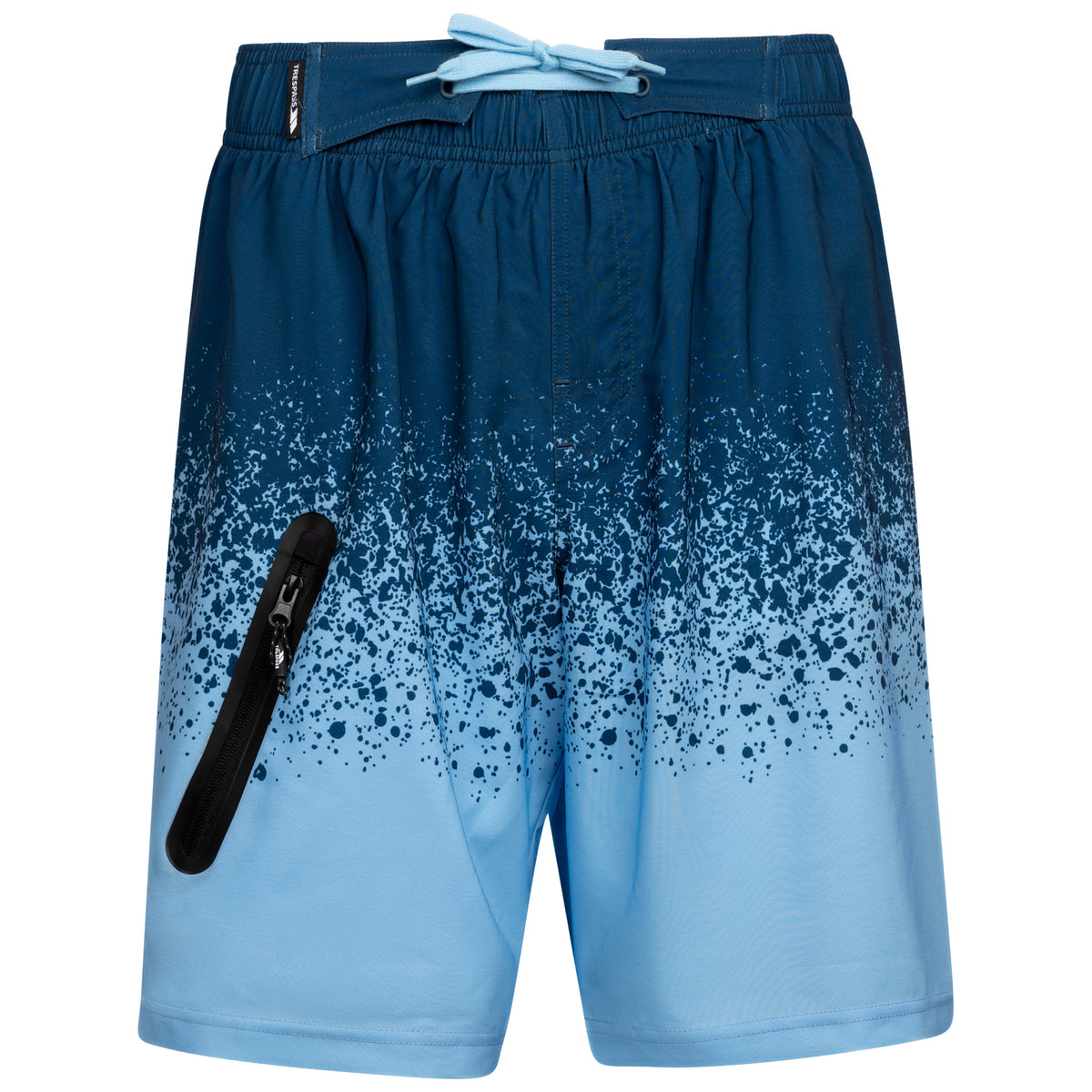 Navy - Front - Trespass Mens Adan Swim Shorts